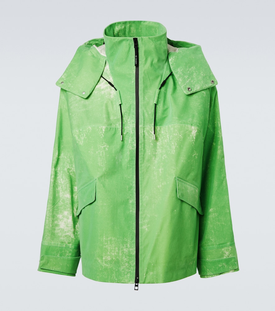 Loewe x On hooded technical jacket