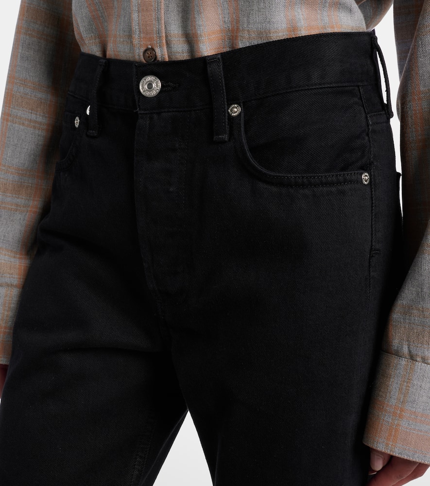 Citizen Of Humanity Blaine High-rise Straight Jeans In Black
