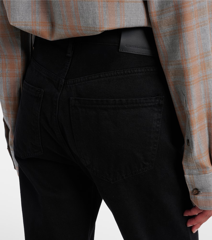 Citizen Of Humanity Blaine High-rise Straight Jeans In Black
