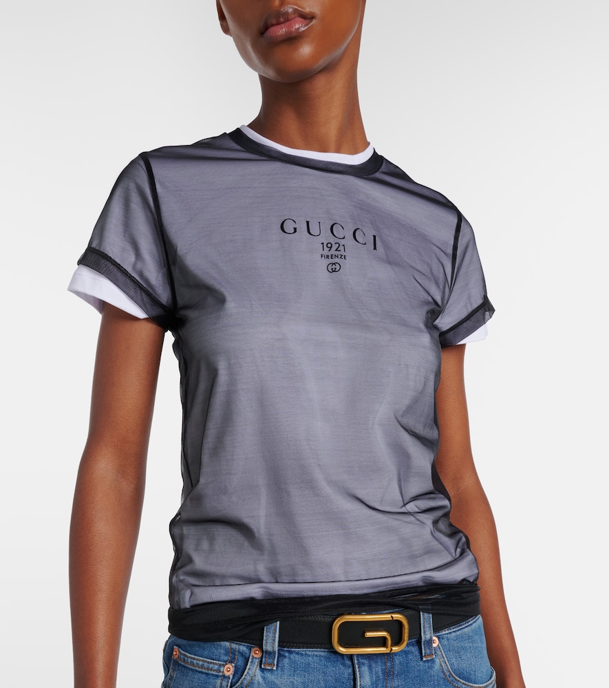  Gucci Gucci T-shirt Aus Jersey 