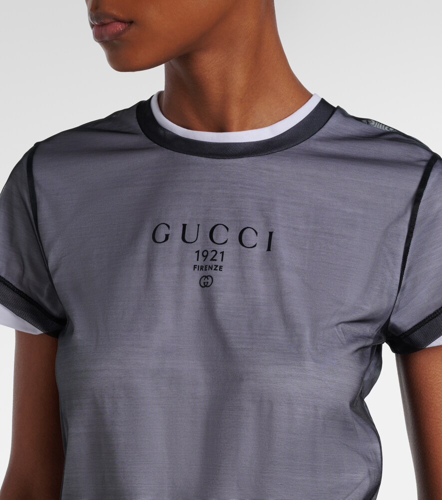  Gucci Gucci T-shirt Aus Jersey 