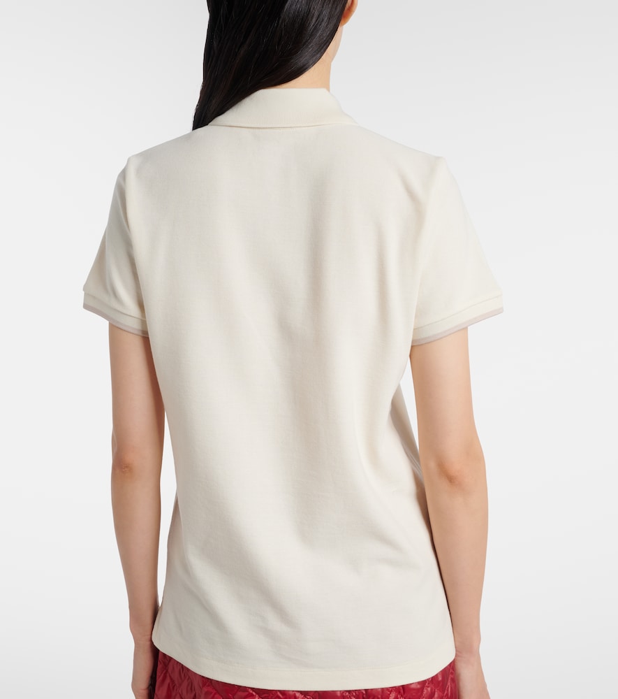  Moncler Moncler Logo Cotton Piquã© Polo Shirt 