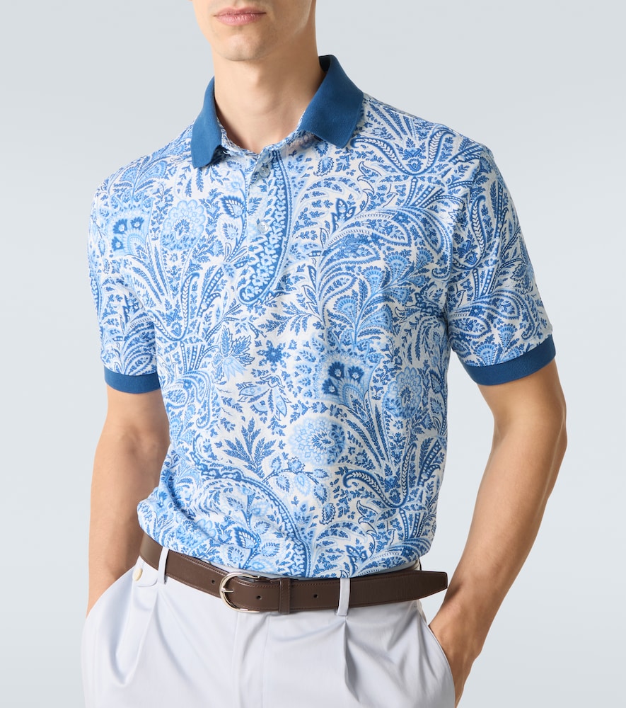  Etro Etro Polohemd Aus Baumwolle 