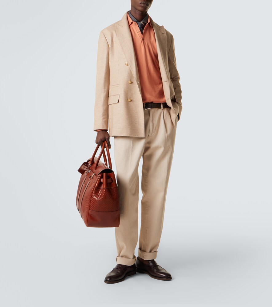  Brunello Cucinelli Brunello Cucinelli Cotton Polo Sweater 