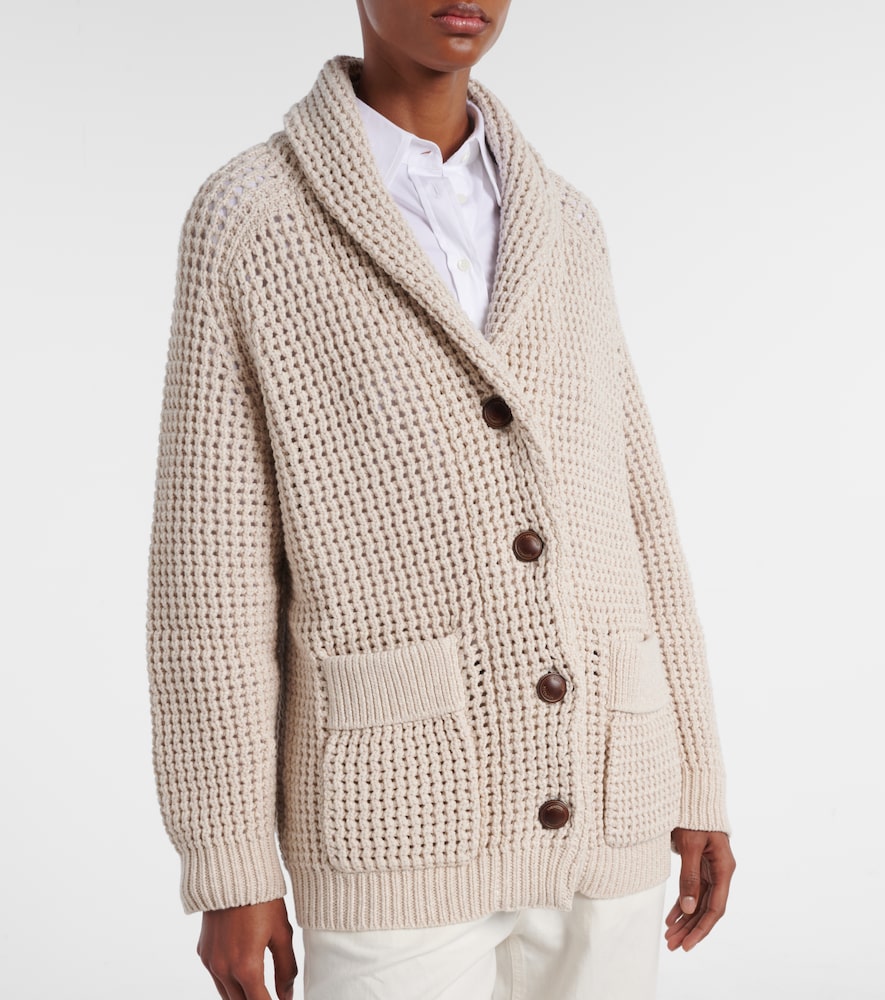  Brunello Cucinelli Brunello Cucinelli Cardigan Aus Einem Baumwollgemisch 