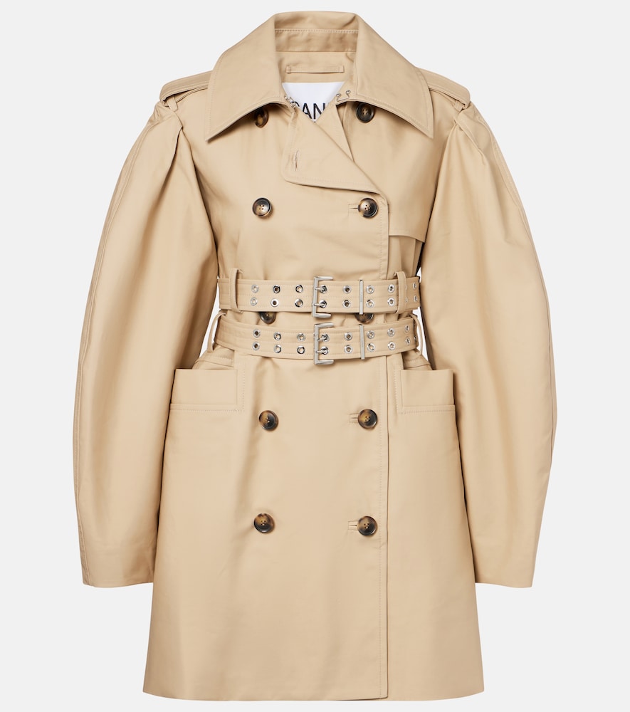 Ganni Cotton trench coat