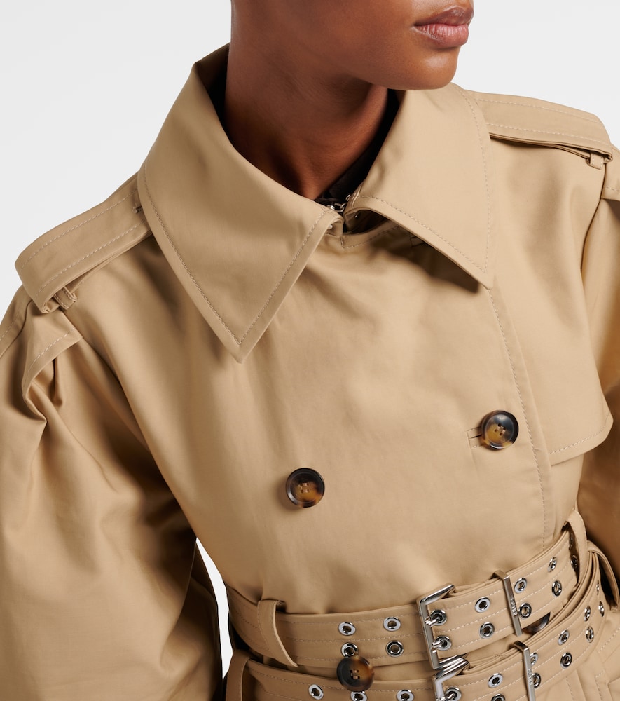  Ganni Ganni Trenchcoat Aus Baumwolle 