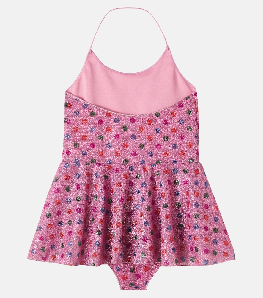  Oseree Kids Osã©ree Kids Lumiã¨re Polka-dot Swimsuit 