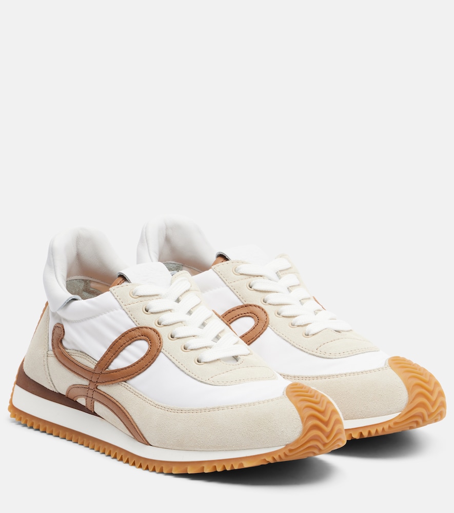 Loewe Ballet Runner 2.0 suede-trimmed sneakers