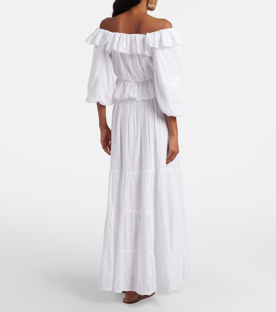 Dee Tiered Cotton Maxi