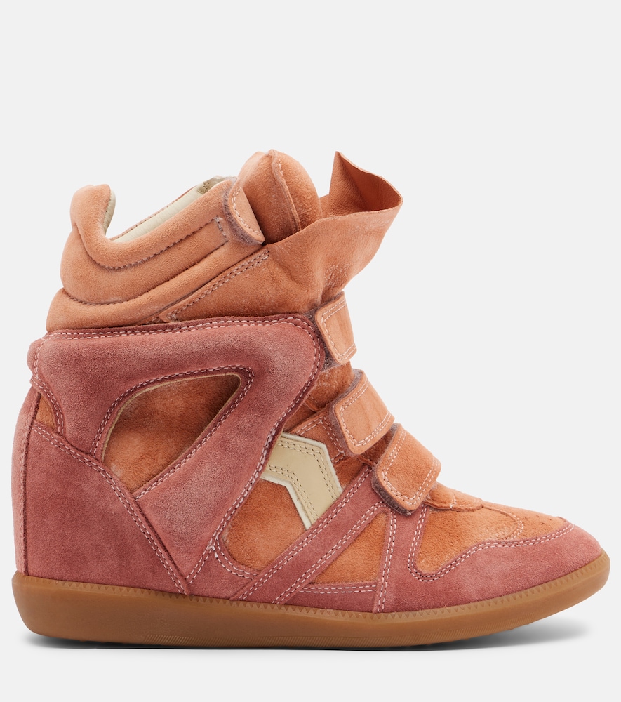  Isabel Marant Isabel Marant High-top Sneakers Bekett Aus Veloursleder 