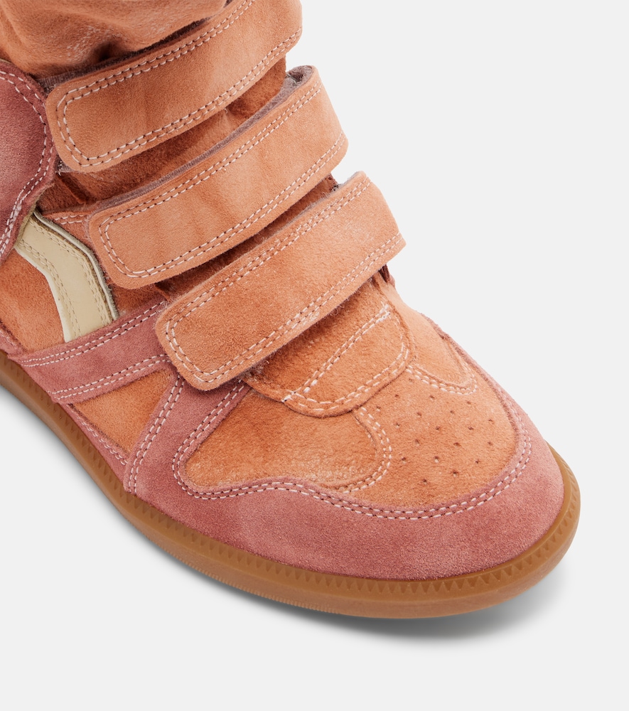  Isabel Marant Isabel Marant High-top Sneakers Bekett Aus Veloursleder 