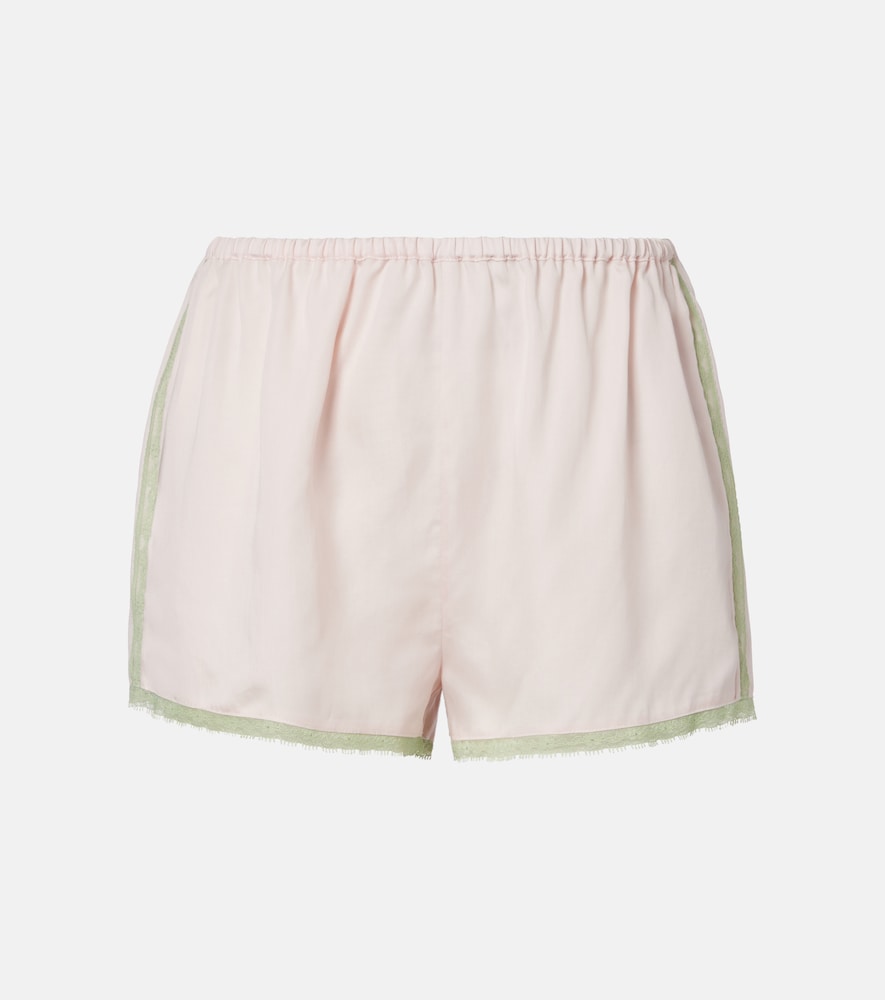 Posse Perla lace-trimmed shorts | Thumbnail 6 Posse Perla lace-trimmed shorts | Thumbnail 6