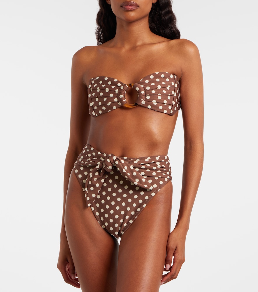  Montce Montce Vivian Paula Polka-dot Bikini Bottoms 