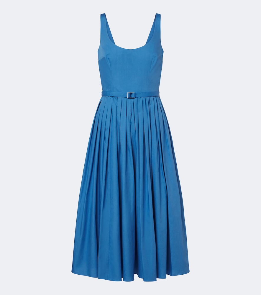 Midikleid Eglantine aus Baumwoll-Popeline