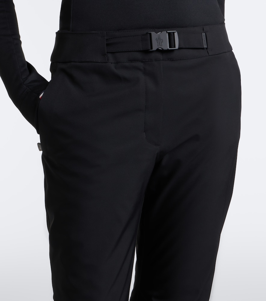 Moncler Bootcut Ski Pants In Black