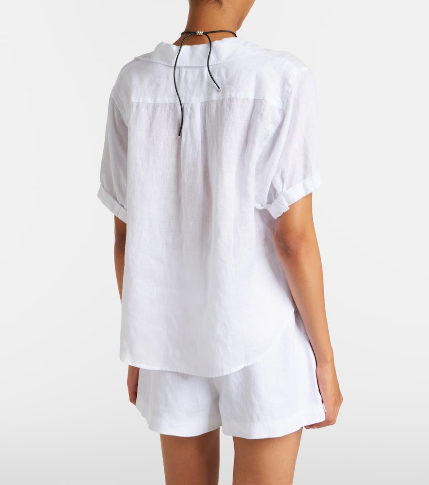  Velvet Velvet Vivica Linen Top 