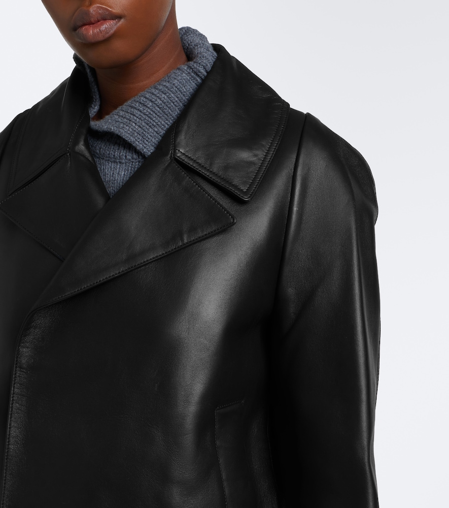 Leather Coat