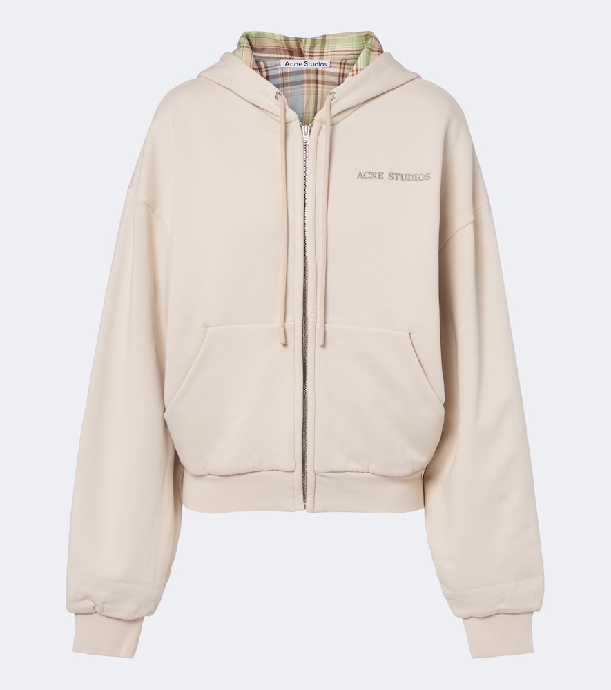 Kapuzenjacke aus Baumwoll-Jersey