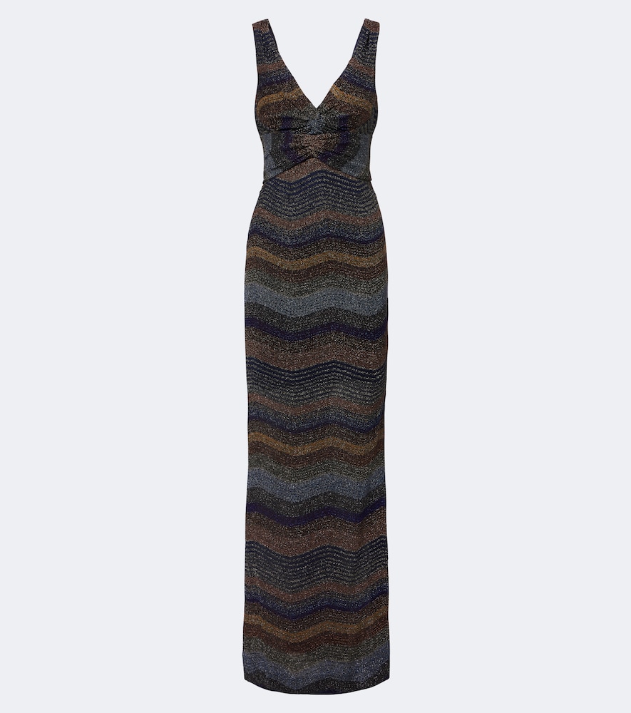 Missoni Robe longue Wave en lam 1650 €