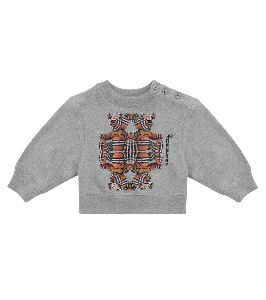 Burberry Kids Baby printed cotton sweatshirt