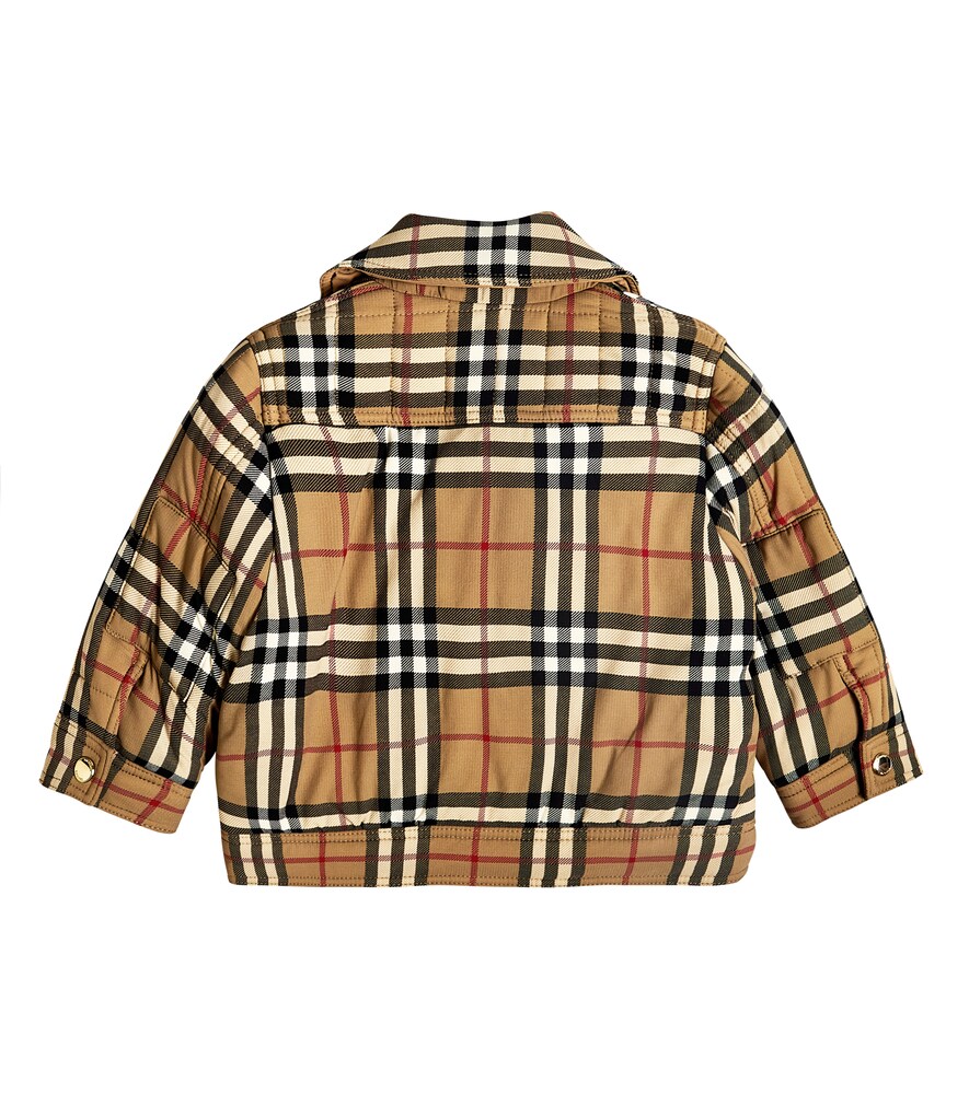  Burberry Kids Burberry Kids Checked Jacket 