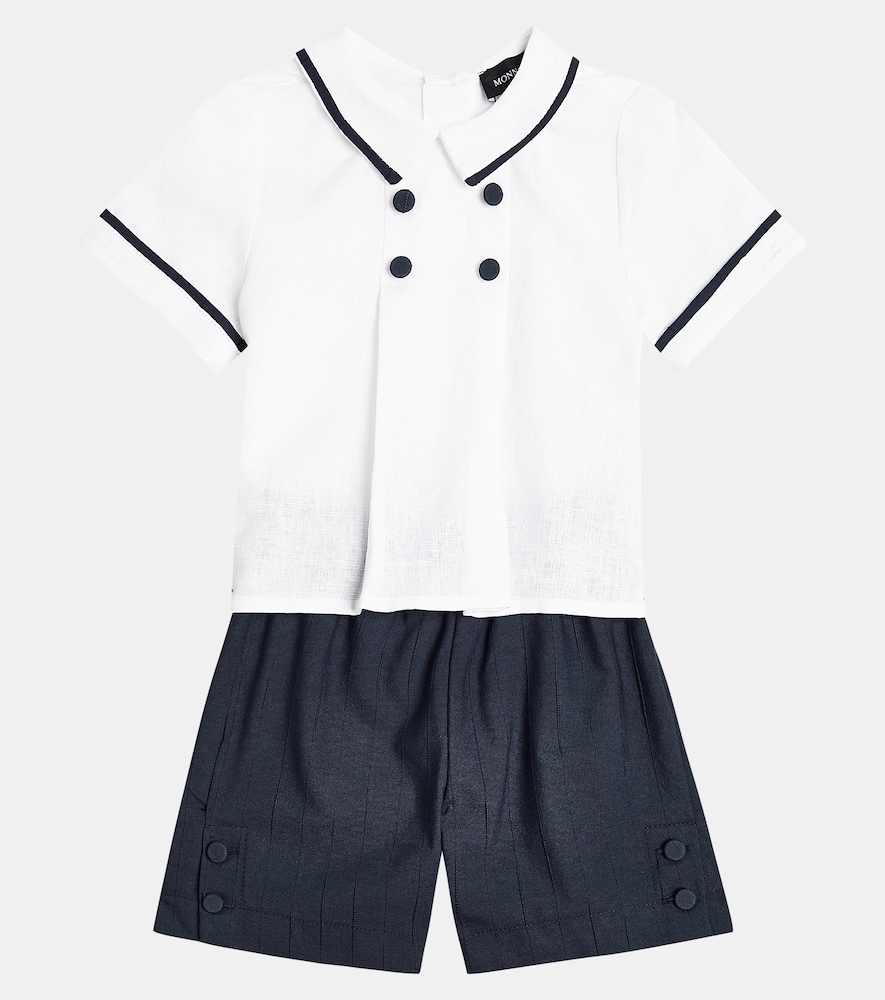  Monnalisa Monnalisa Set Aus Hemd Und Shorts 