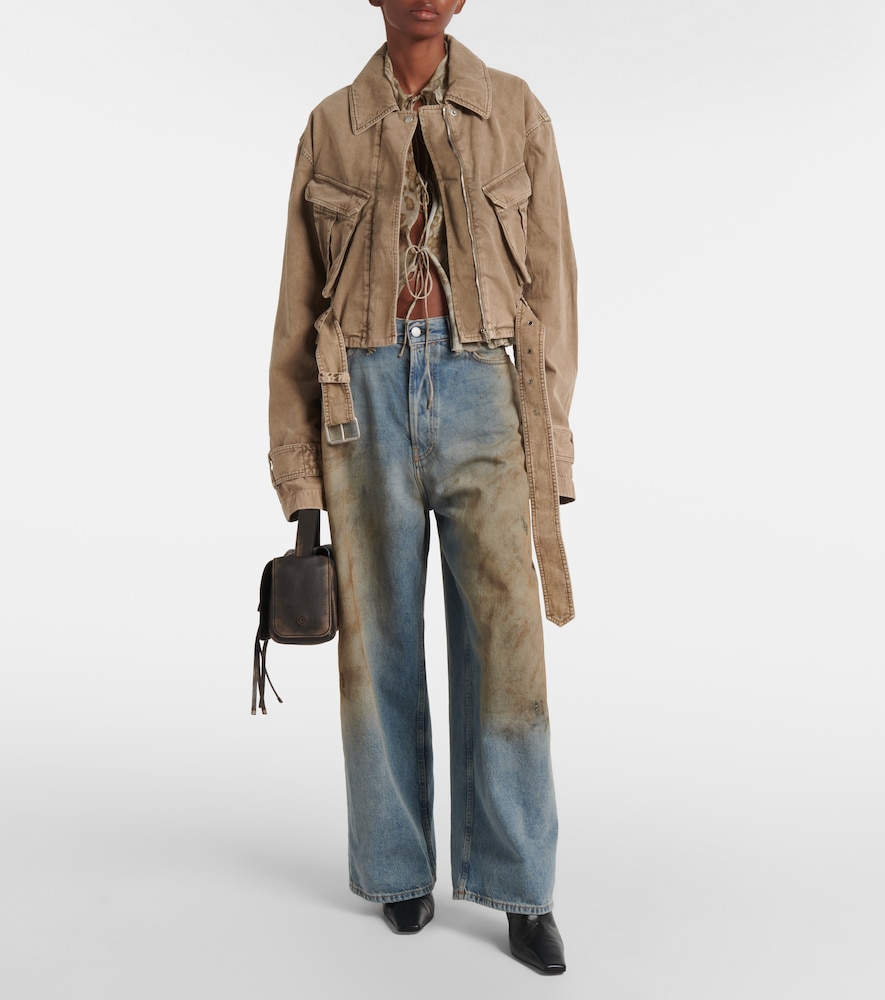 Denim Cargo Jacket