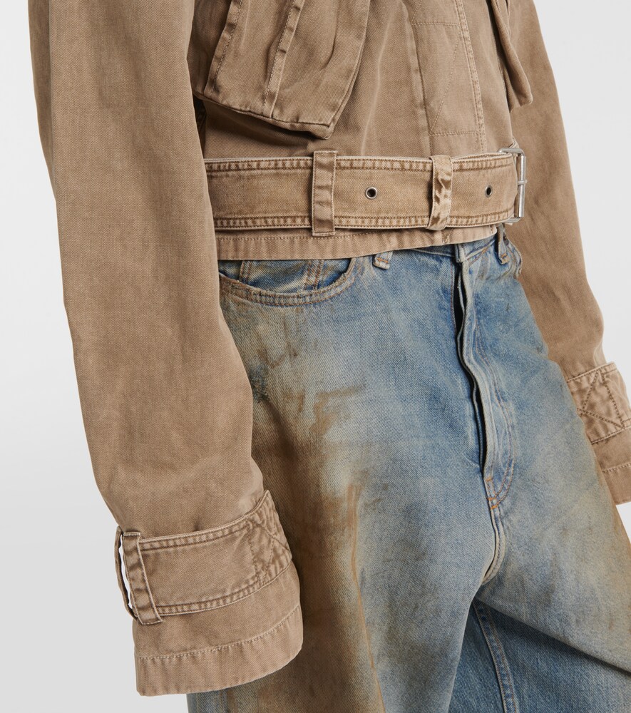 Denim Cargo Jacket