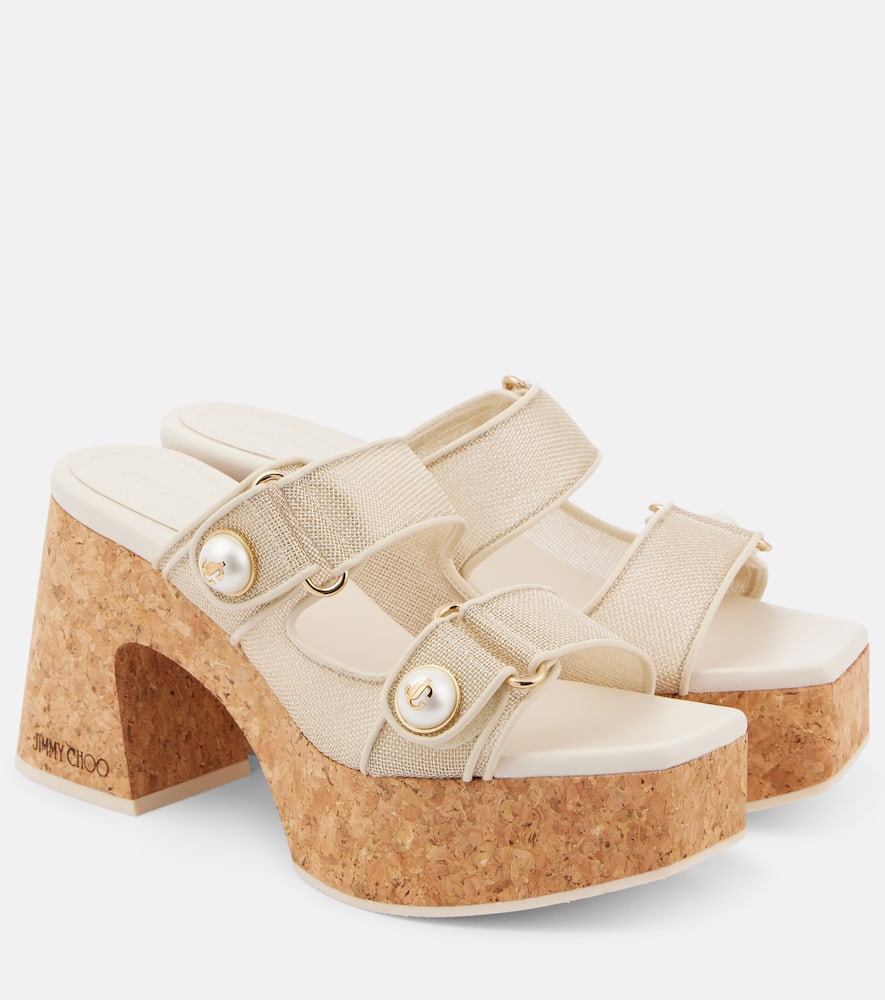 Fayence 95 platform sandals