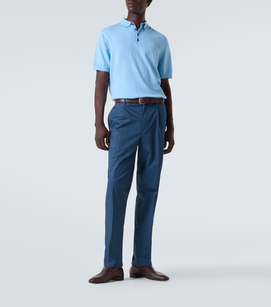  Zegna Zegna Gerade Hose Aus Baumwolle 