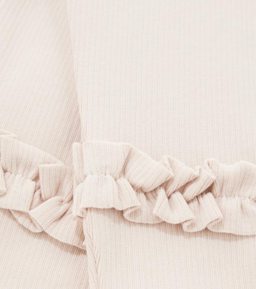  Donsje Donsje Baby Marit Cotton-blend Leggings 