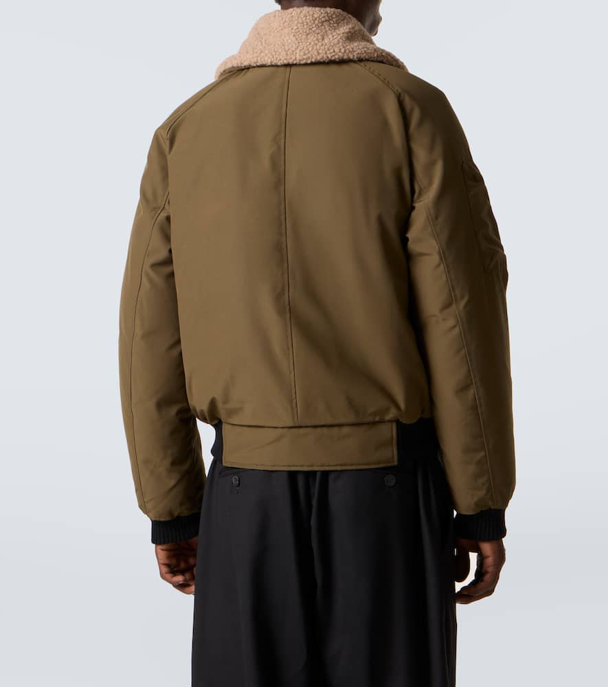 Canada Goose Men Chilliwack Aviator Bomber Jacket In Green