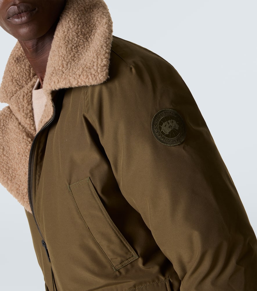 Canada Goose Men Chilliwack Aviator Bomber Jacket In Green