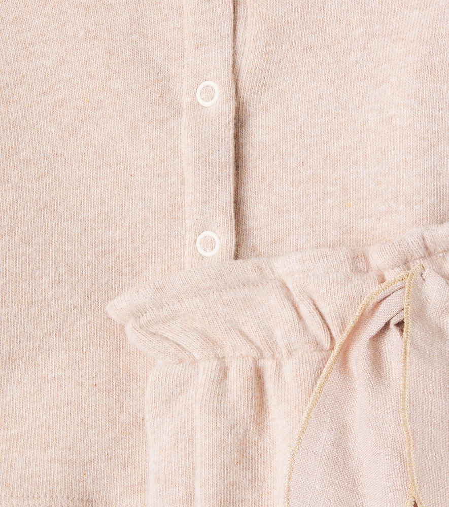  Cozmo Cozmo Baby Cotton-blend Cardigan And Sweatpants Set 