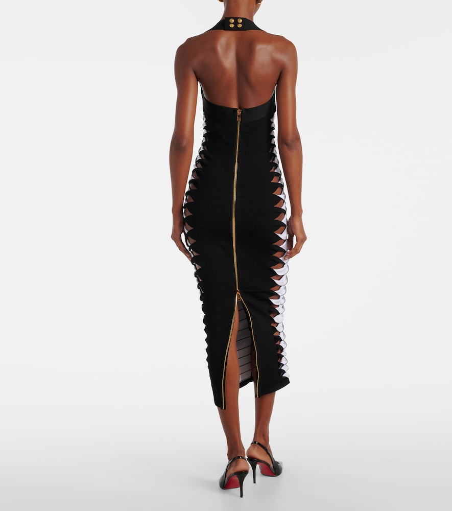  Balmain Balmain Midikleid Aus Jersey 