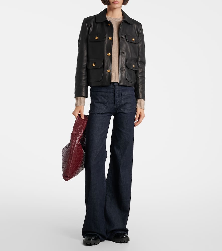 Nili Lotan Laurel Cashmere And Wool Sweater In Black