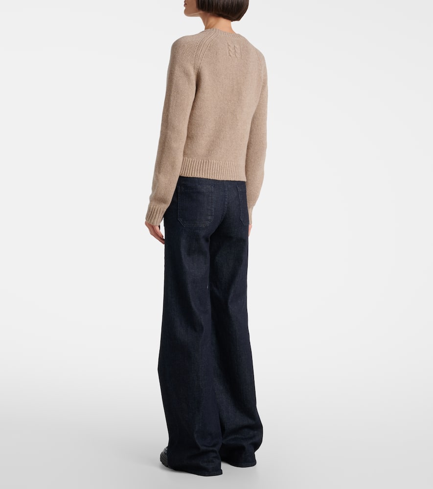 Nili Lotan Laurel Cashmere And Wool Sweater In Black