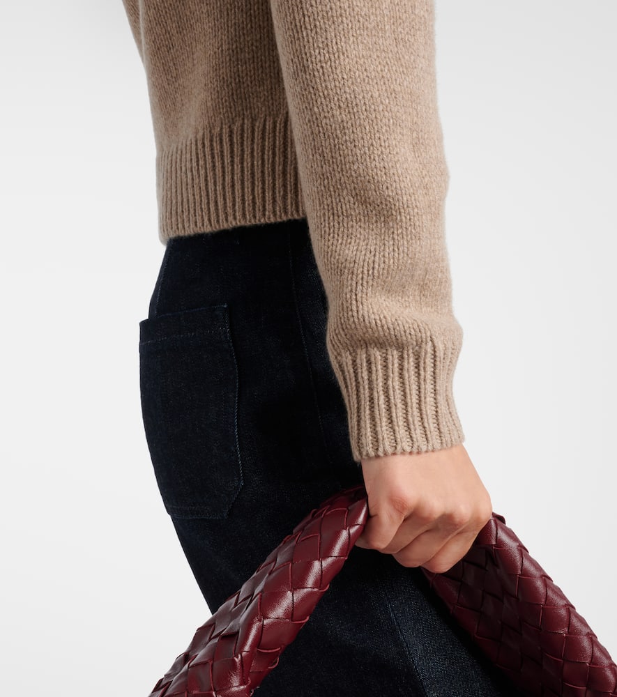 Nili Lotan Laurel Cashmere And Wool Sweater In Black