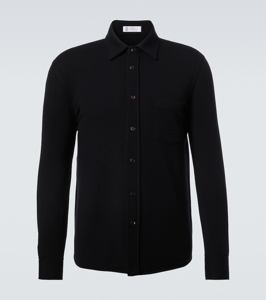 Brunello Cucinelli Wool, cashmere, and silk polo sweater | Thumbnail 7 Brunello Cucinelli Wool, cashmere, and silk polo sweater | Thumbnail 7