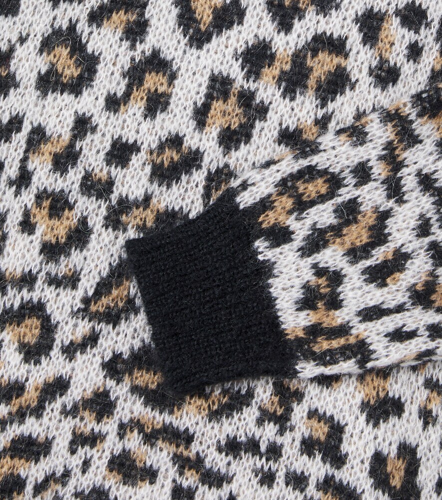  The New Society The New Society Nelia Leopard-print Sweater 