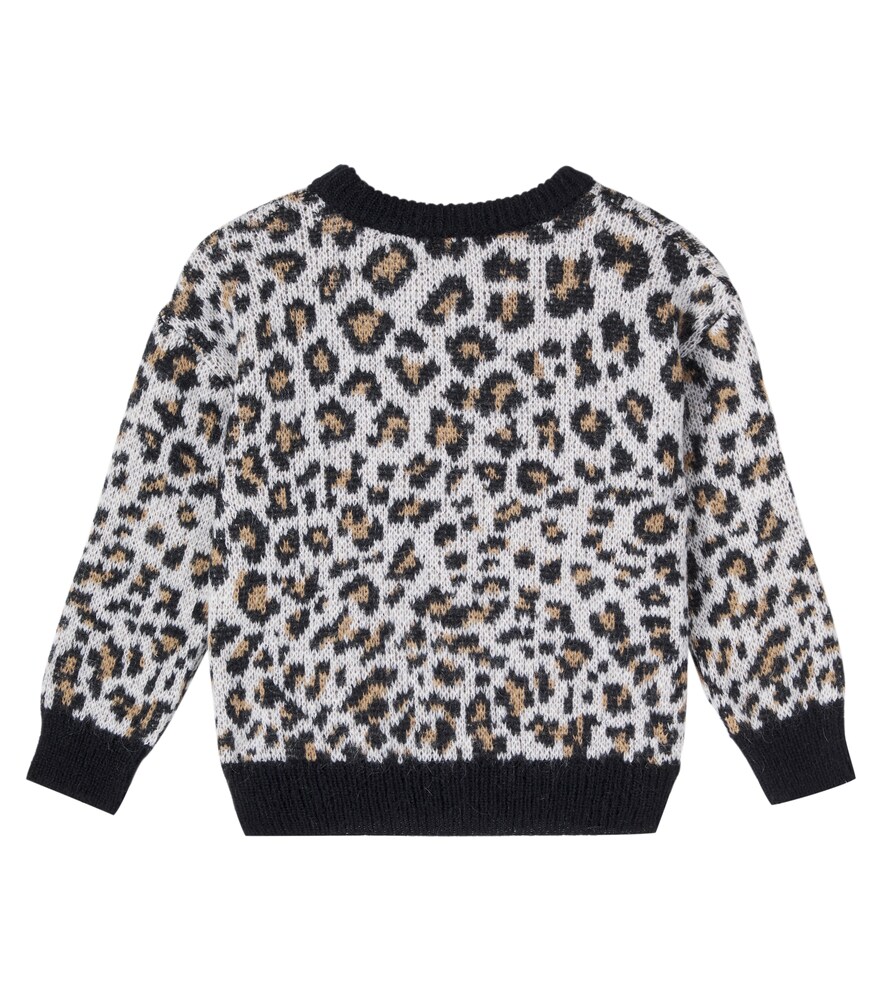  The New Society The New Society Nelia Leopard-print Sweater 
