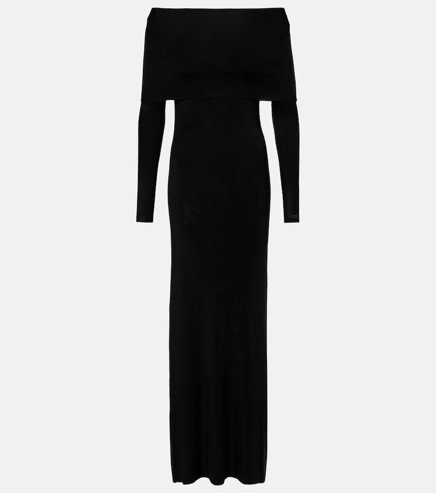 Balenciaga Off-shoulder maxi dress