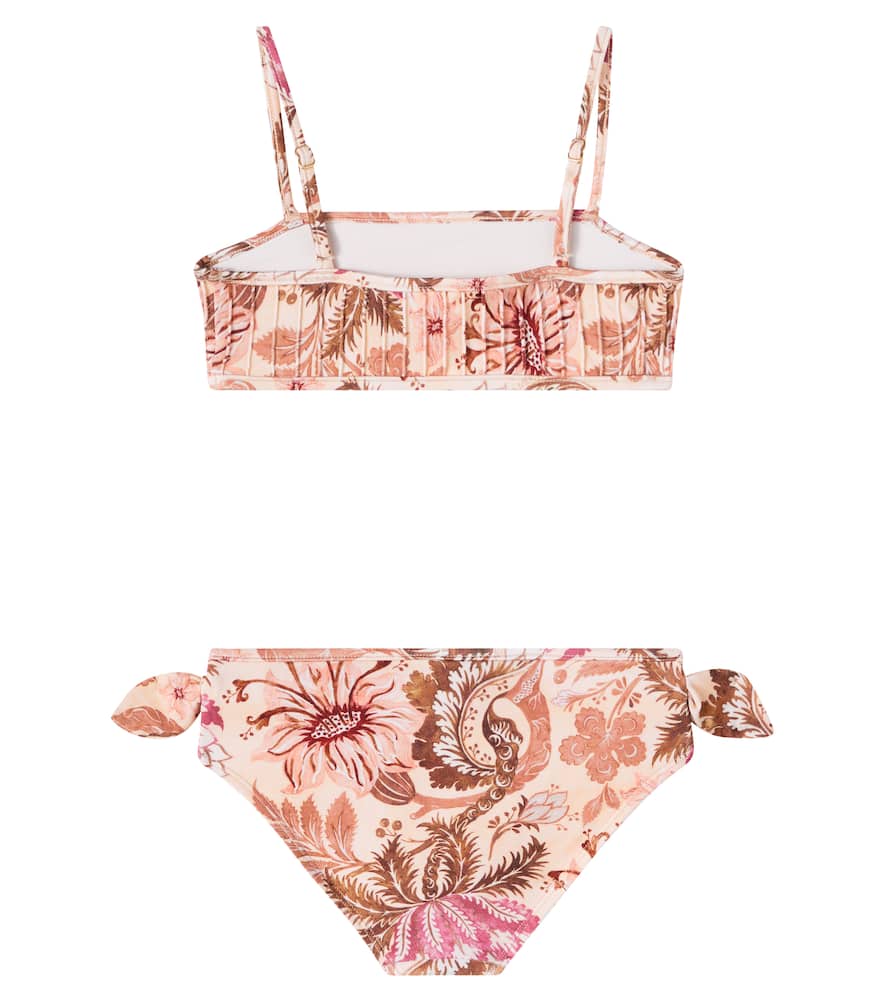 Zimmermann Floral Bikini In Multi