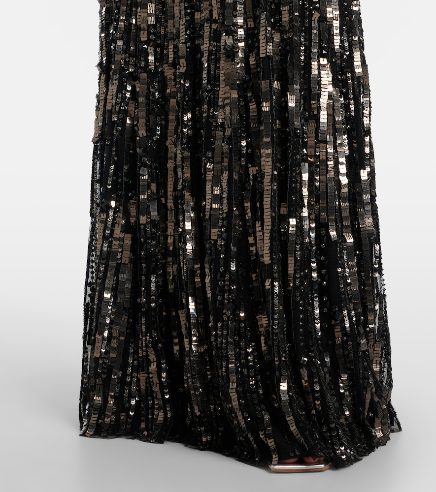 Euphoria Embellished Bustier Gown