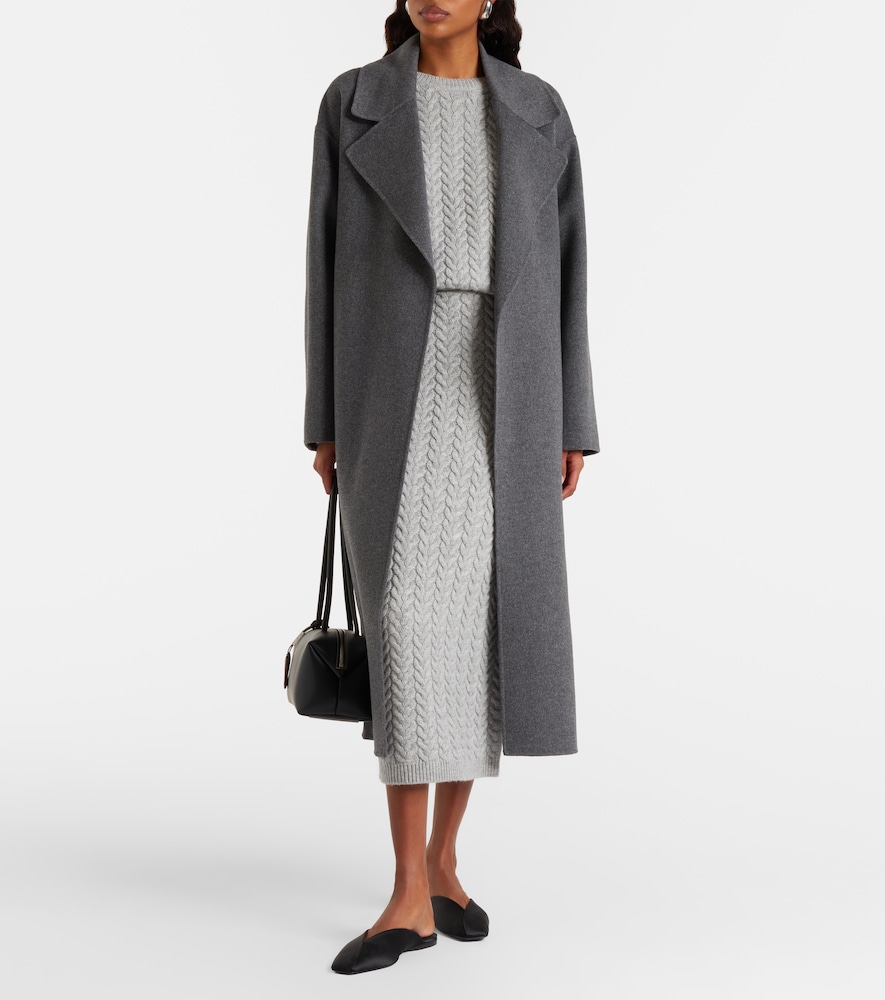 'S Max Mara Hobby virgin wool wrap coat