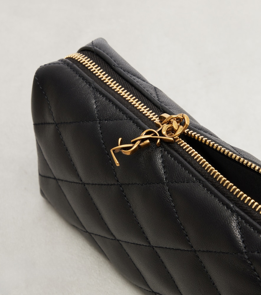 Cassandre Quilted Leather Clutch