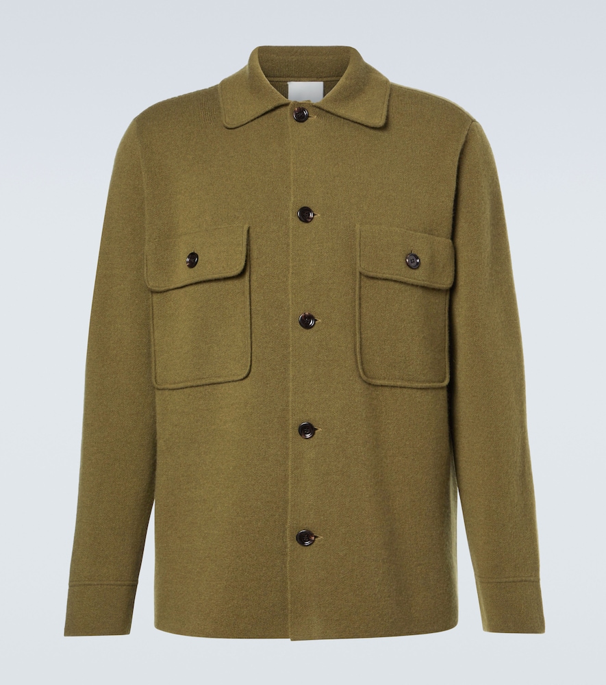 Allude Wool and Cashmere Overshirt