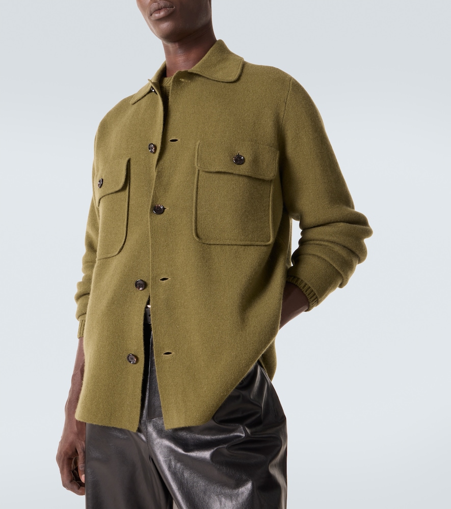  Allude Allude Hemdjacke Aus Wolle Und Kaschmir 