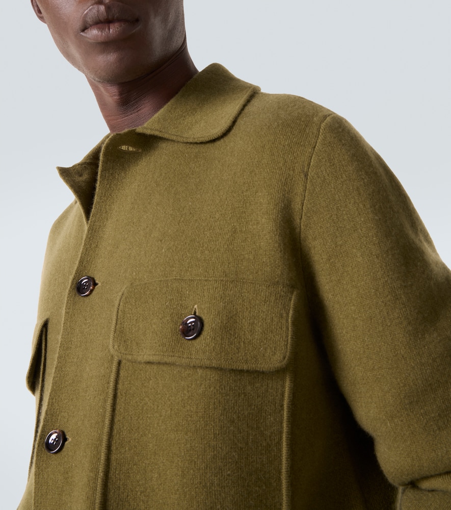  Allude Allude Hemdjacke Aus Wolle Und Kaschmir 